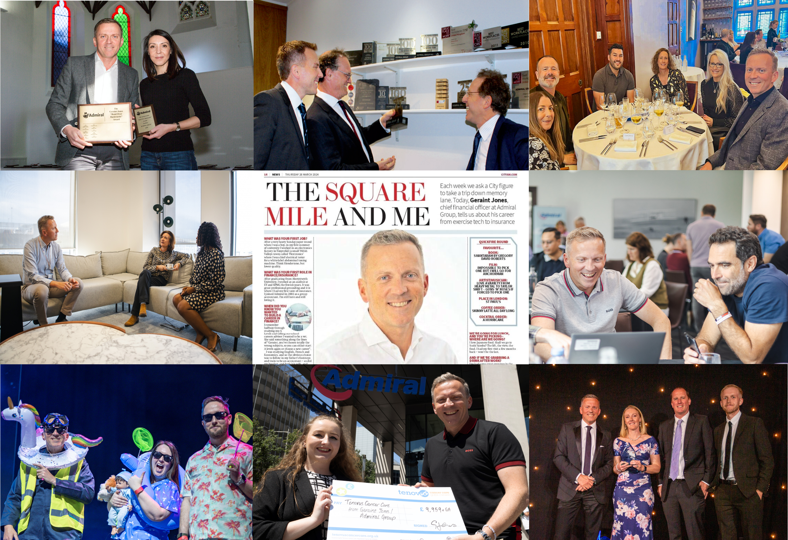 Admiral Group Chief Financial Officer, Geraint Jones